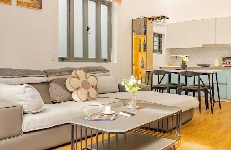 Miete eines modernen Hauses mit 2 Schlafzimmern im Stadtteil Dinh Thi Hoa, Son Tra, Da Nang, Vietnam